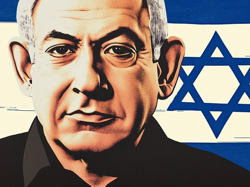 Illustration éditoriale web actualité Israël